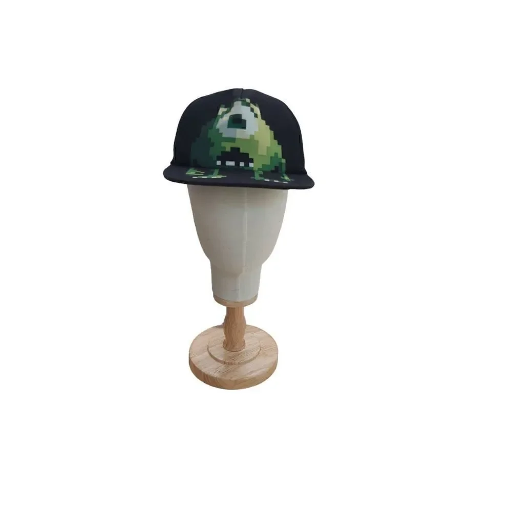 Mike Wazowski Black Flat Brim Hat